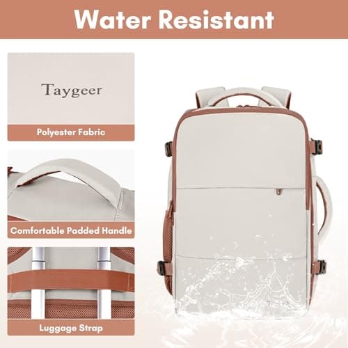 Taygeer Easyjet Cabin Bag 45x36x20 Underseat, Travel Backpack Women — view 6