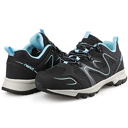 riemot Women's Walking Shoes, Lightweight Cushioned Hiking Trainers Outdoor — view 3