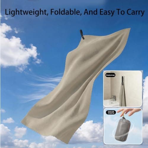 Generisch Quick-drying travel towel, breathable, absorbent — view 4