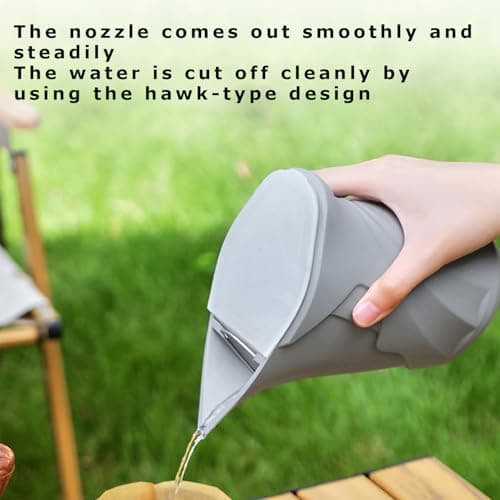 Yidueace Coffee Pot for Camping 360ml Silicone Water Kettle — view 3
