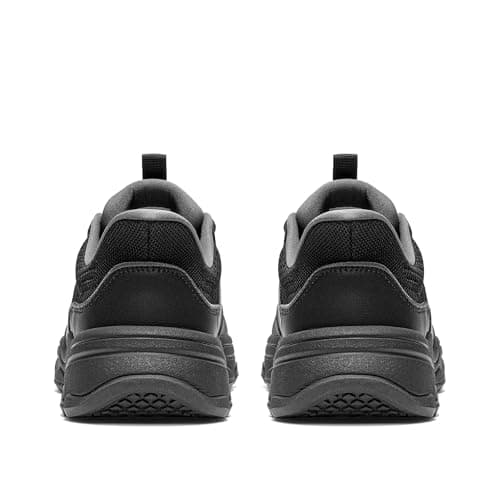 Bruno Marc Men's Slip-on Loafers Casual Shoes,All Black,10 — view 4