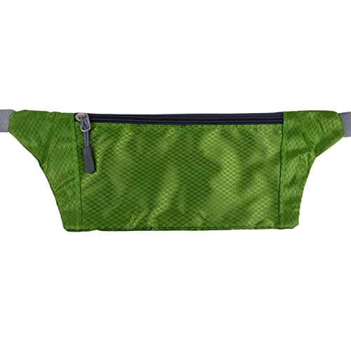 Red X Unisex Slim Discreet Security Waist Money Belt/Pouch (Green) — view 5