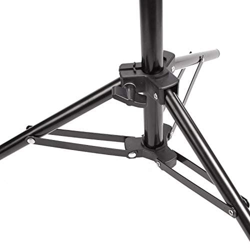 BOLLUMA 2x 70cm Mini Light Stand, Aluminium Travel Tripod Stand, Adjustable Lightweight Studio Outdoor Photography with 1/4" Screw, 2kg Load, for Ring Light, Flash, Softbox, Podcast, 2 Packs — view 5
