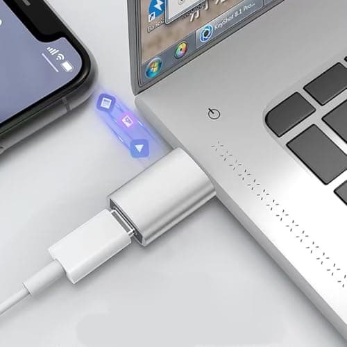 PERSENTU 6 Pack USB C to USB Adapter, USB to USB-C Adapter, Aluminum OTG Converter,Compatible with MacBook Pro,Galaxy Type-C Smartphone and Tablet — view 3