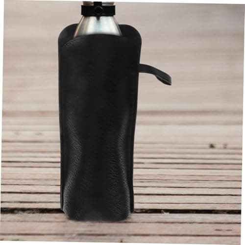 Alipis Insulated Cup Cover Faux Leather Water Bottle Sleeve Cup Sleeve Faux Leather for Travel — view 4