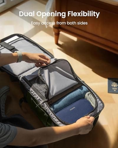 tomtoc 40L Travel Backpack, TSA-Approved Underseat Carry-On Travel Bag — view 6
