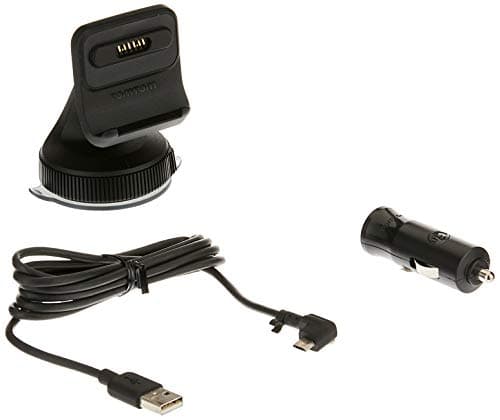 TomTom Sat Nav Windscreen Mount Click-and-Drive plus Car Charger and USB Cable for selected 5'- and 6' inch devices (check compatibility list below) — view 2