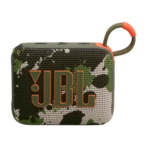 JBL GO 4 Ultra-Portable Bluetooth Speaker with Big JBL Pro Sound and Punchy Bass, PlaytimeBoost, Waterproof Design and 7-Hour Playtime, Camo — view 5