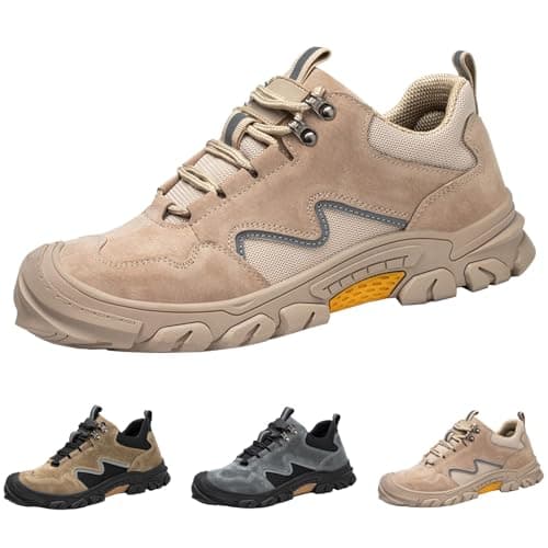 YIzdegg Hiking Shoes Men's Summer Lightweight Outdoor Shoes with Lacing — view 4