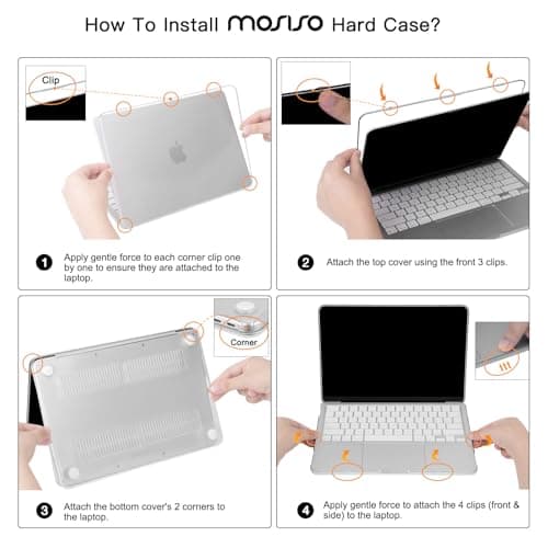 MOSISO Compatible with MacBook Neo Case 13 inch 2026, Burgundy — view 5