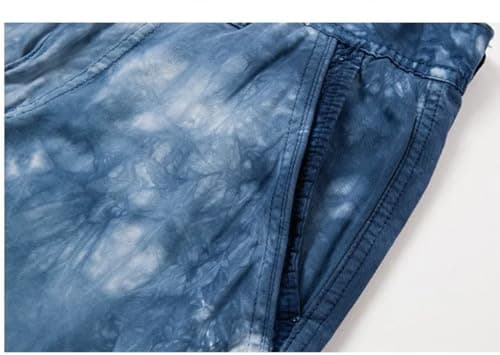 YUECIBAI Sports Running Shorts For Men Shorts Men Camouflage Side Pockets Male Short Pants Casual Camo Shorts No Belt 30 Black — view 5