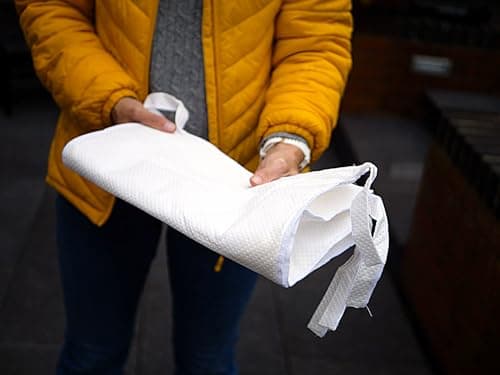 5 Flood Protection Barrier Bags 20000ml each (100 litres for 5 bags) - 2 Meter x 150mm (6") Height - Quick Absorption, Heavy-Duty for Emergency Water Control - Compact Easy Storage by Speedwellstar — view 5