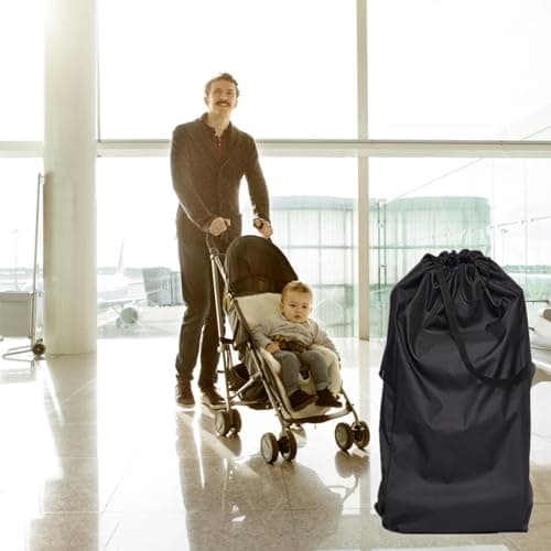 Airplane Stroller Travel Bag - Waterproof Gate Check Bag - Pushchair Cover - Large Portable — view 6