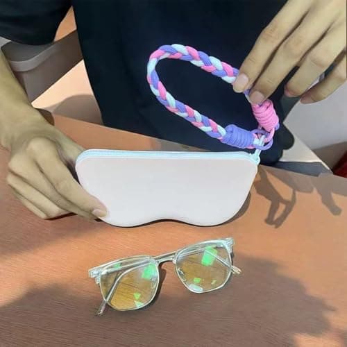 Sunglass Case Silicone Zipper Eyewear Holder — view 2