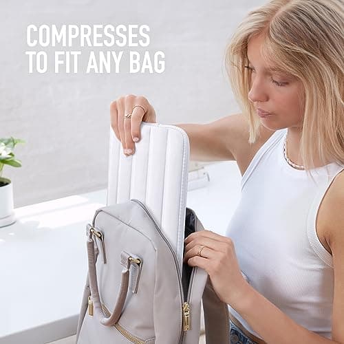 VANDEL - The Original Puffy Laptop Sleeve 13-14 Inch White Laptop Sleeve for Women Carrying Case Cover MacBook Pro 35.6 cm, MacBook Air 13 Inch, iPad Pro 12.9, Dell, Asus, HP — view 5