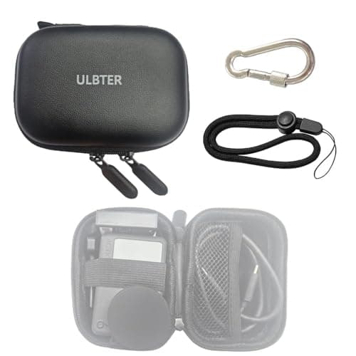 ULBTER Case for DJI OSMO Action 6/5 Pro / 4/3 + Carabiner + Wrist Strap