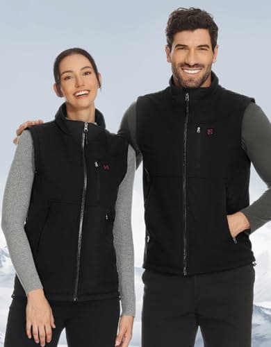 KEMIMOTO Men's Heated Gilet, 10000mAh Battery, App-Controlled Vest — view 2