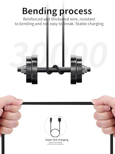 Charger Cable for LOBKIN X17,toergy Fast Charging USB Cable with Magnetic Attachment,Durable Lightweight Design,Portable Silicone Travel Storage Bag Included — view 5