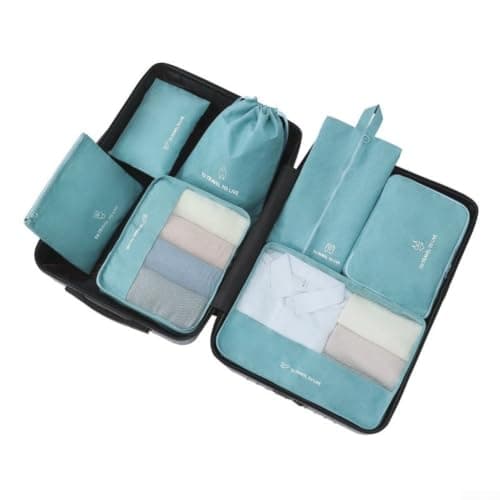 Travel Compression Bags 7 Pack Space Saver Organizer(Navy Blue) — view 4