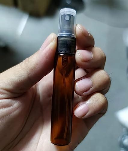 Elfenstall- 20PCS Fine Mist 10ML 1/3oz Protable Refill Amber Brown Glass Atomizer Spray Perfume Bottle Hydrating Empty Bottle For Travel Makeup Party — view 3