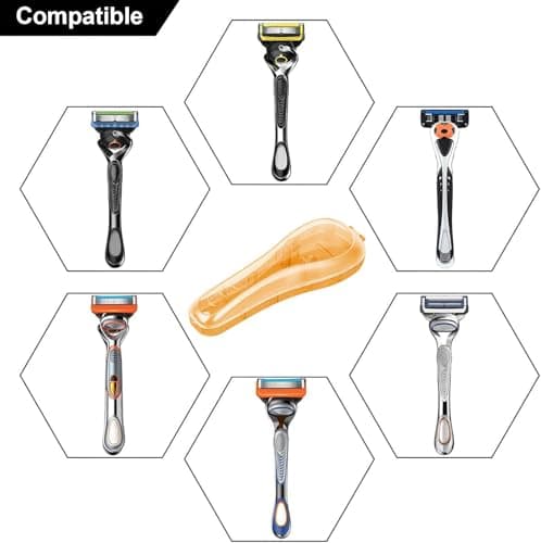 3PCS LinMei Razor Case Compatible with Gillette Fusion ProGlide Razors — view 5