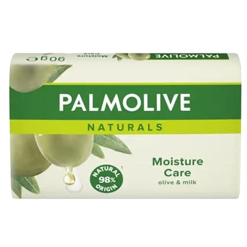 Palmolive Naturals Soap Bar Moisture With Olive Milk, Soap Bars (Pack Of 12), Vegan Soap Natural Origin Biodegradable Soap For Body Hands And Face, With Treseida Thank You Card — view 2