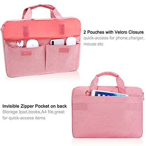 LANDICI Laptop Bag Case 17 17.3 Inch, Waterproof Computer Sleeve Cover — view 6