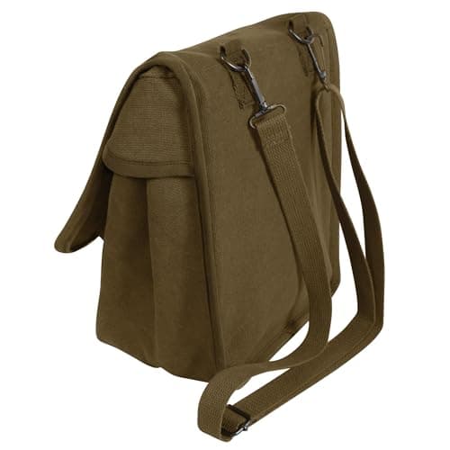 ROTHCO Olive Drab Canvas Map Case Shoulder Bag — view 3