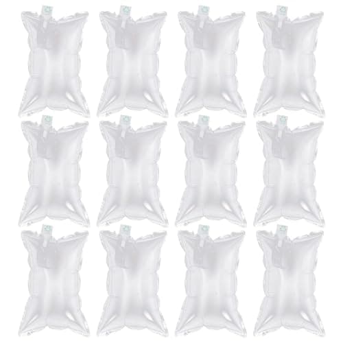 Thicken 100pcs 10x20cm Void fill Packaging Air Bags,Clear Plastic Inflatable Air Packaging Protector Bag with Free Pump Cushion,box filler Packaging/packing filler,packing materials for fragile items