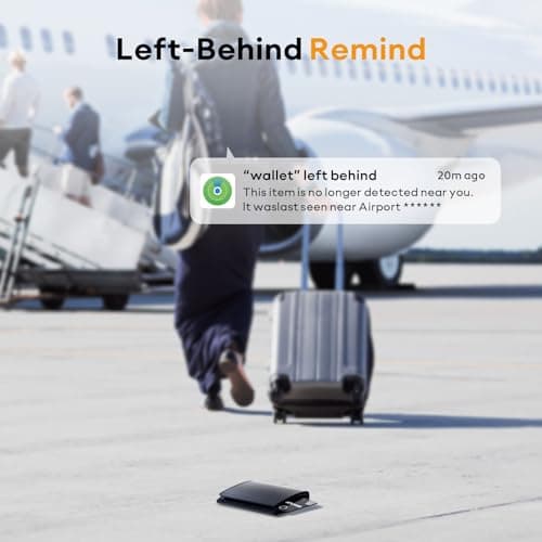 ATUVOS Wallet Tracker Card -2Pack (Wireless charging) Air tag (iOS Only） — view 6