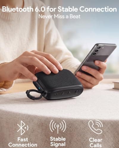 Brelley Bluetooth Speaker with Extra Bass, 20H Playtime, IPX7 Waterproof — view 5