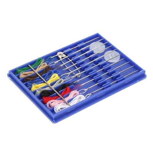 VOANZO Pack of 5 Mini Sewing Kits Portable Travel Sewing Kit Emergency Thread Needle Set Compact Sewing Kit for Beginners Adults Friends Family Handy Sewing Accessories — view 2