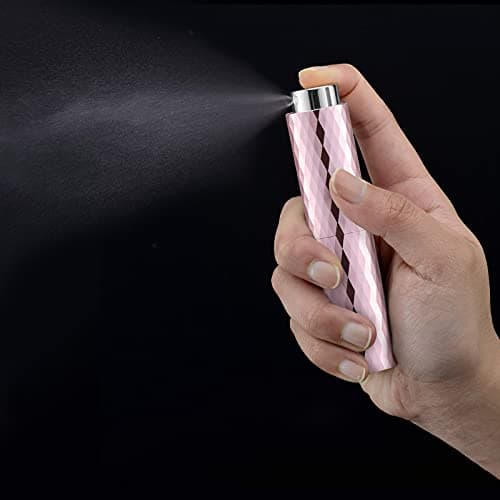Toureal 8ml Atomizer Perfume Spray Bottle for Travel, Empty Refillable Cologne Dispenser, Portable Sprayer (3 Colors) — view 2
