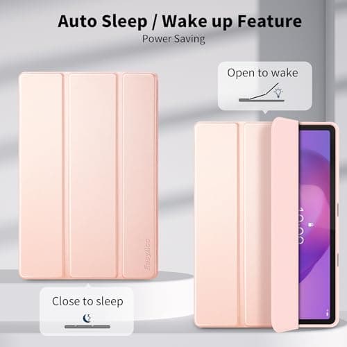 EasyAcc Case for Idea Tab 2025 11 inch + Pencil Holder, Rose Gold — view 6