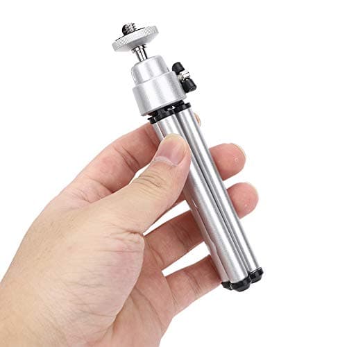 Mini Tripod, Aluminum Alloy for Telescope and Camera, 3-Pack Portable Lightweight Tripod Kit with Protective Cushions and Adjustable Head — view 4