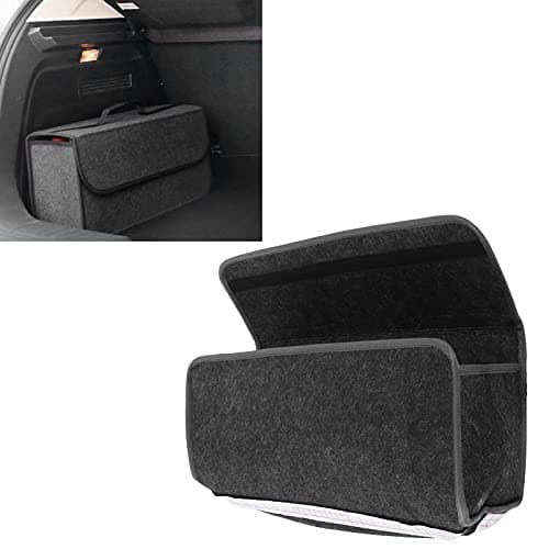 YWBL-WH Car Trunk Organizer Felt Storage Box, Foldable — view 5