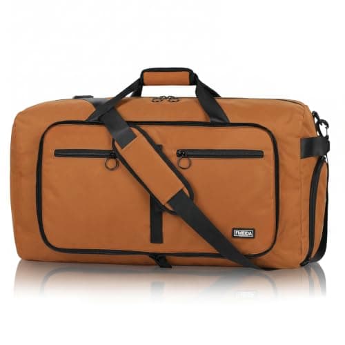 Fmeida 65L Foldable Travel Duffle Bag Waterproof Holdall Luggage Bags