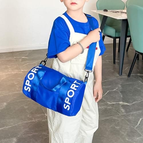 Kids Swimming Bag - Kid's Travel Duffel, Toddler Beach Weekender Bag | Travel Shoulder Swim Duffel, Large Capacity Overnight Tote for Sports Trips Camping School Vacations Outdoor Activities — view 2