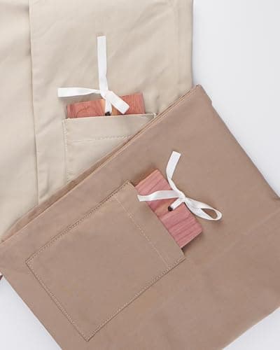 Delicates, Cashmere Wool Storage Bag with Integrated Cedar Wood (Him and Her) — view 3