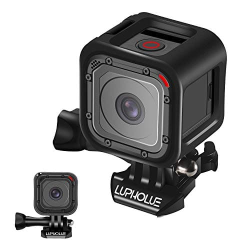 Lupholue Protective Housing Frame Cover Skeleton Case with Buckle & Thumb Screw Compatible with GoPro Hero 5/4 Session — view 5