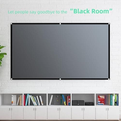 4K HD Screen, Non-Iron Portable Projection Canvas Projection Projection — view 2