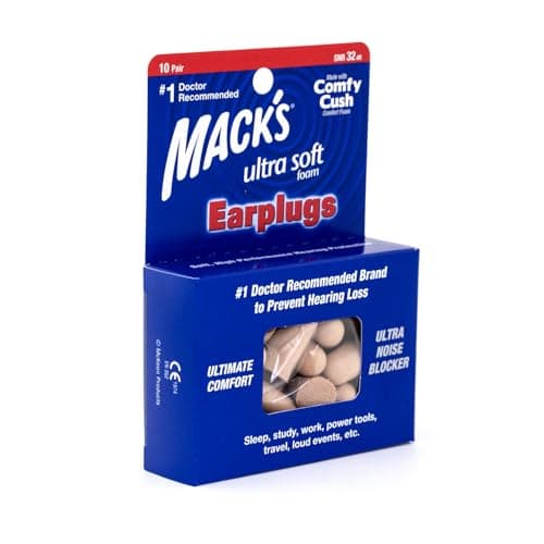 Mack's Ultra Soft Foam Earplugs 10 Pairs — view 2