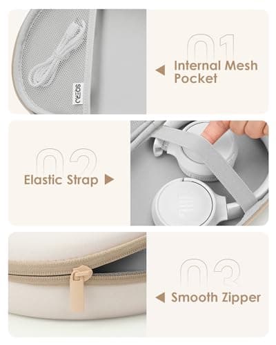 Headphone Case Hard Shell for JBL Tune 520BT/510BT/500BT/720BT/Soundcore — view 5