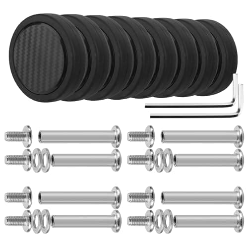 Volein 8Pcs Suitcase Replacement Wheels Luggage Castors Wheel Kit(V41-50mm)
