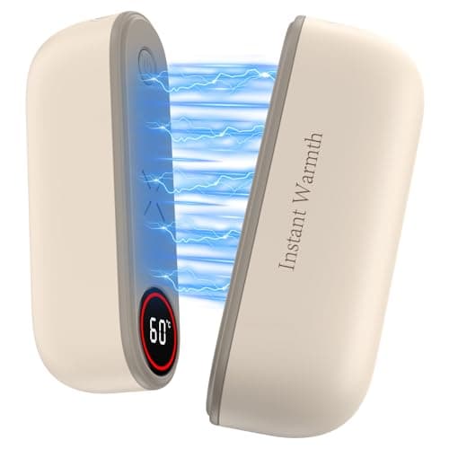 Hand Warmers Rechargeable 2 Packs, 8000mAh Long Lasting