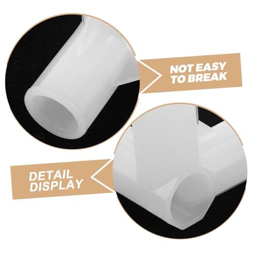 NIYANGLE 10Pcs Plastic 3-Way Tee Joint Corner Connectors for Shoe Racks — view 3