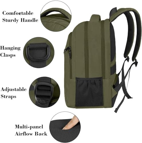 MATEIN Laptop Backpack, 15.6 Inch Laptop Rucksack for Men Work — view 2