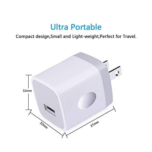 for iPhone 17e 17 16 15 14 13 12 11 XR XS X 8 7 6 6S USB Charger Block Box — view 4