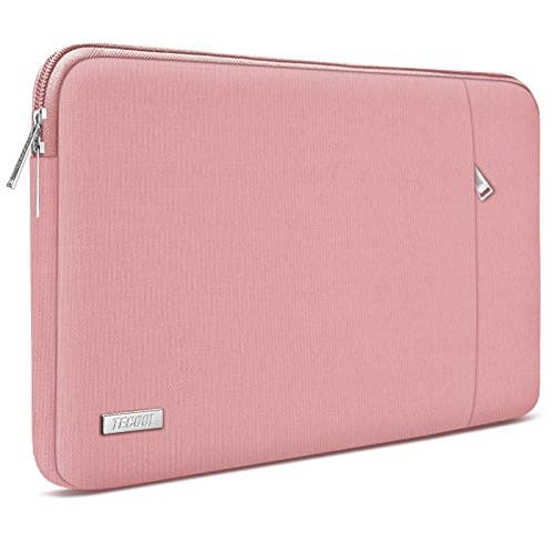 TECOOL 14 Inch Laptop Sleeve Protective Laptop Case 14 inch,Pink