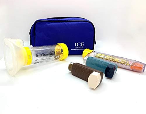 ICE Medical Inhaler Bag - Medium (Blue) — view 2